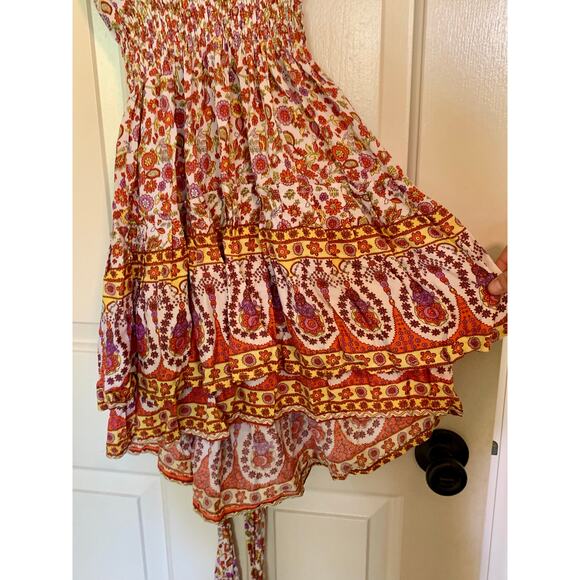Kimberly’s Travels Multi Colored Floral Multi Way Mini Sundress - Picture 4 of 7